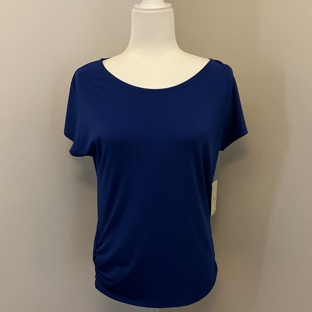 New with tags Misia deep blue t-shirt style top